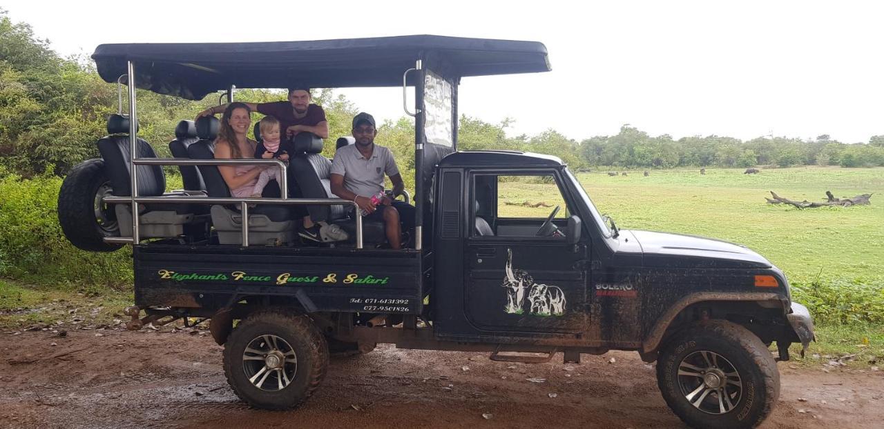 Elephants Fence Guest & Safari Services Udawalawe Exterior photo